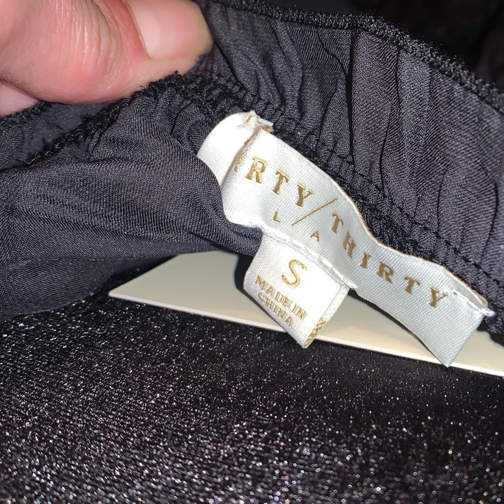 NEW- FUN & Elegant Black Ruffled Camisole Top All In One! - Picture 13 of 13